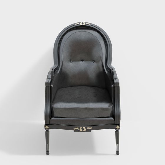 Regal Chair 3D model - Luxurious Design