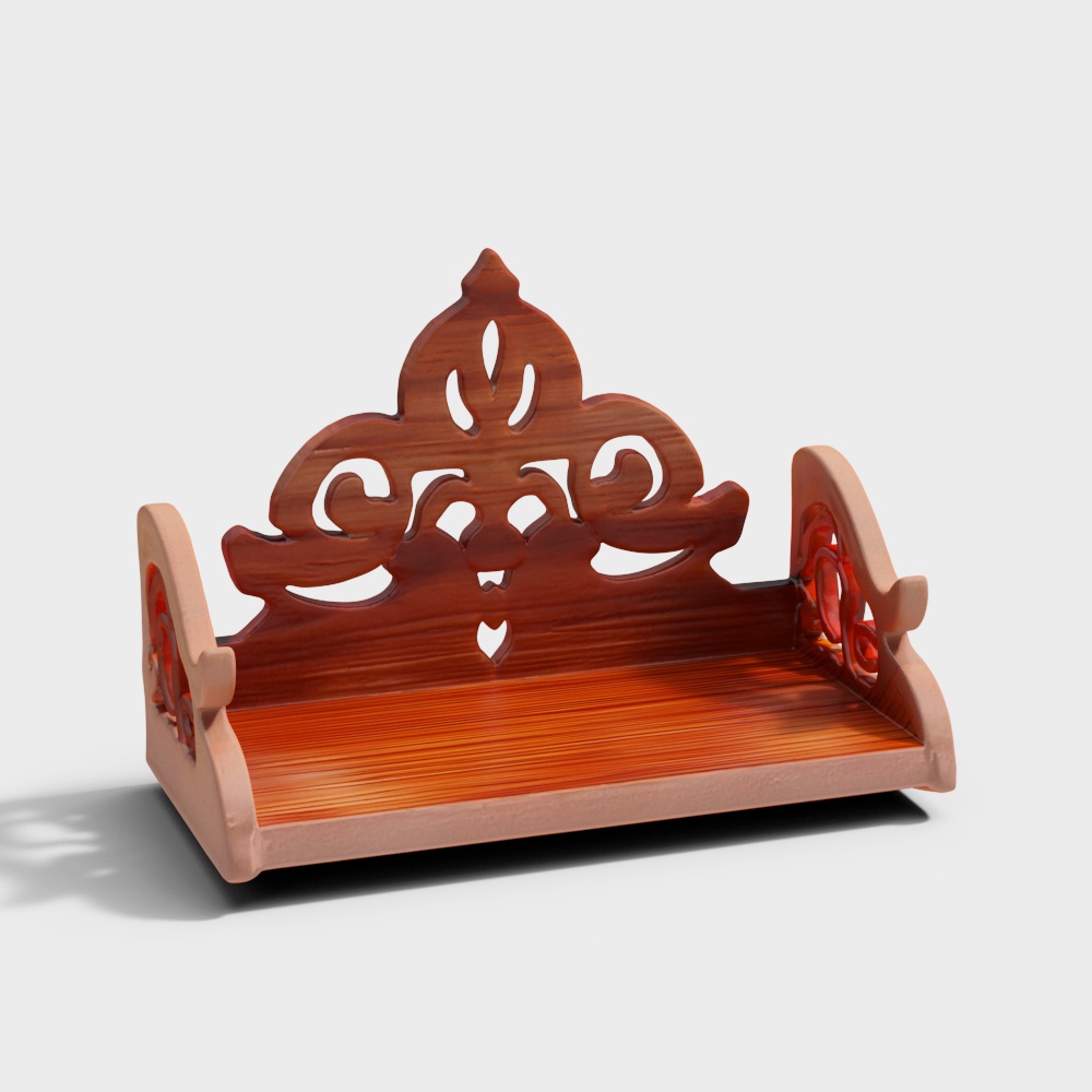 Wooden Temple for Home Shop Office, Puja Mandir