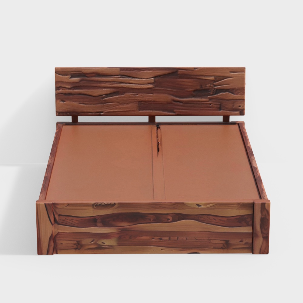 Boston Solid Wood Queen Size Drawer Storage Bed