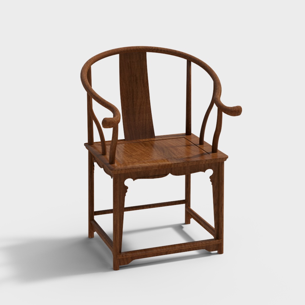 Chinese Style Round Chair