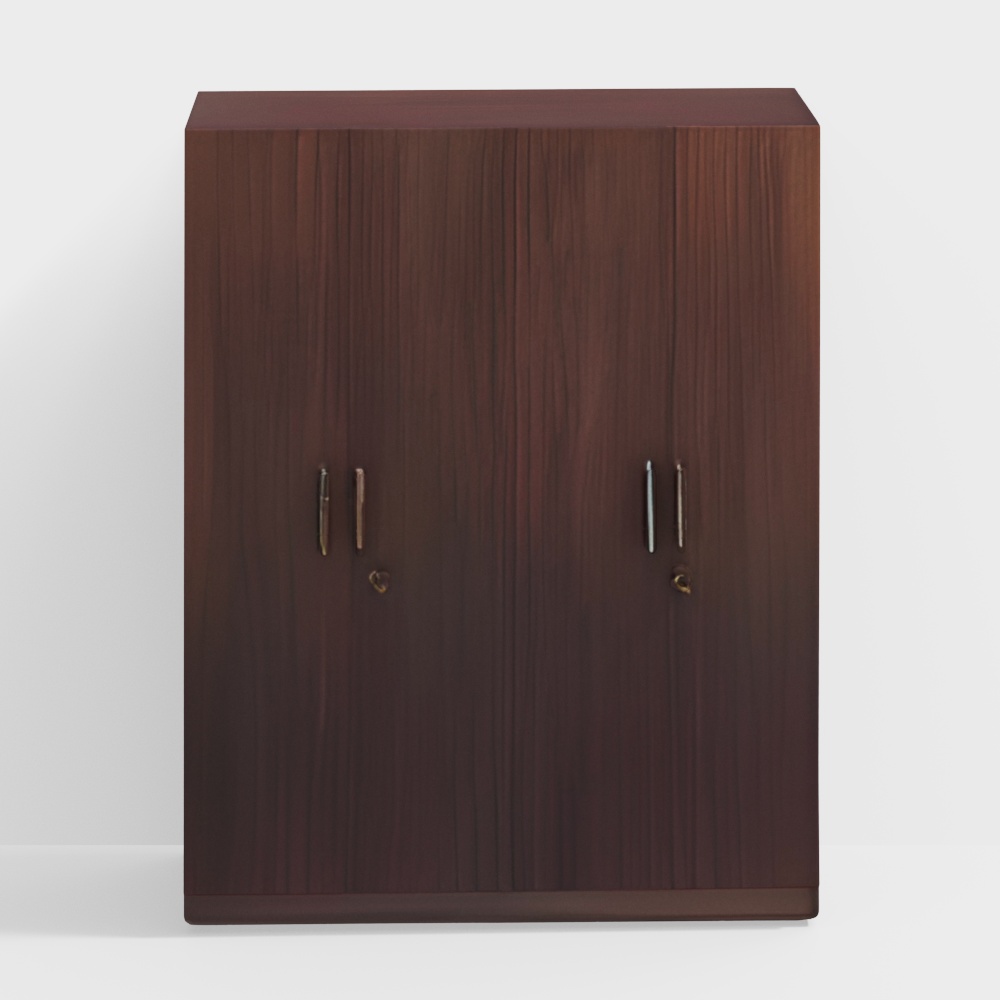 Ultima Engineered Wood 4 Door Wardrobe Without Mirror