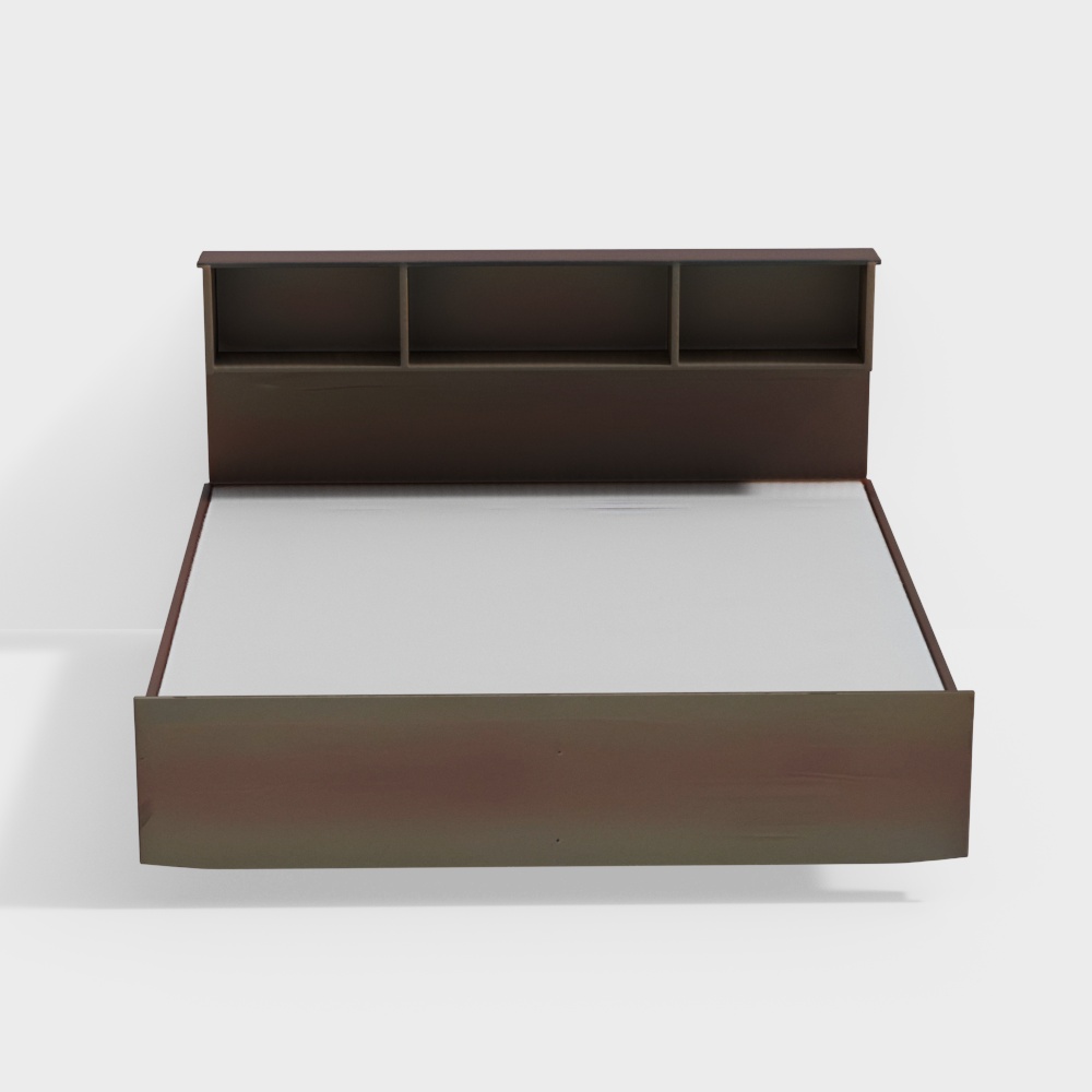 Letto contenitore Queen Size in legno ingegnerizzato Jasper