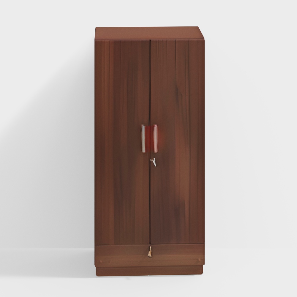Bocado Engineered Wood 2 Door Wardrobe in Columbia