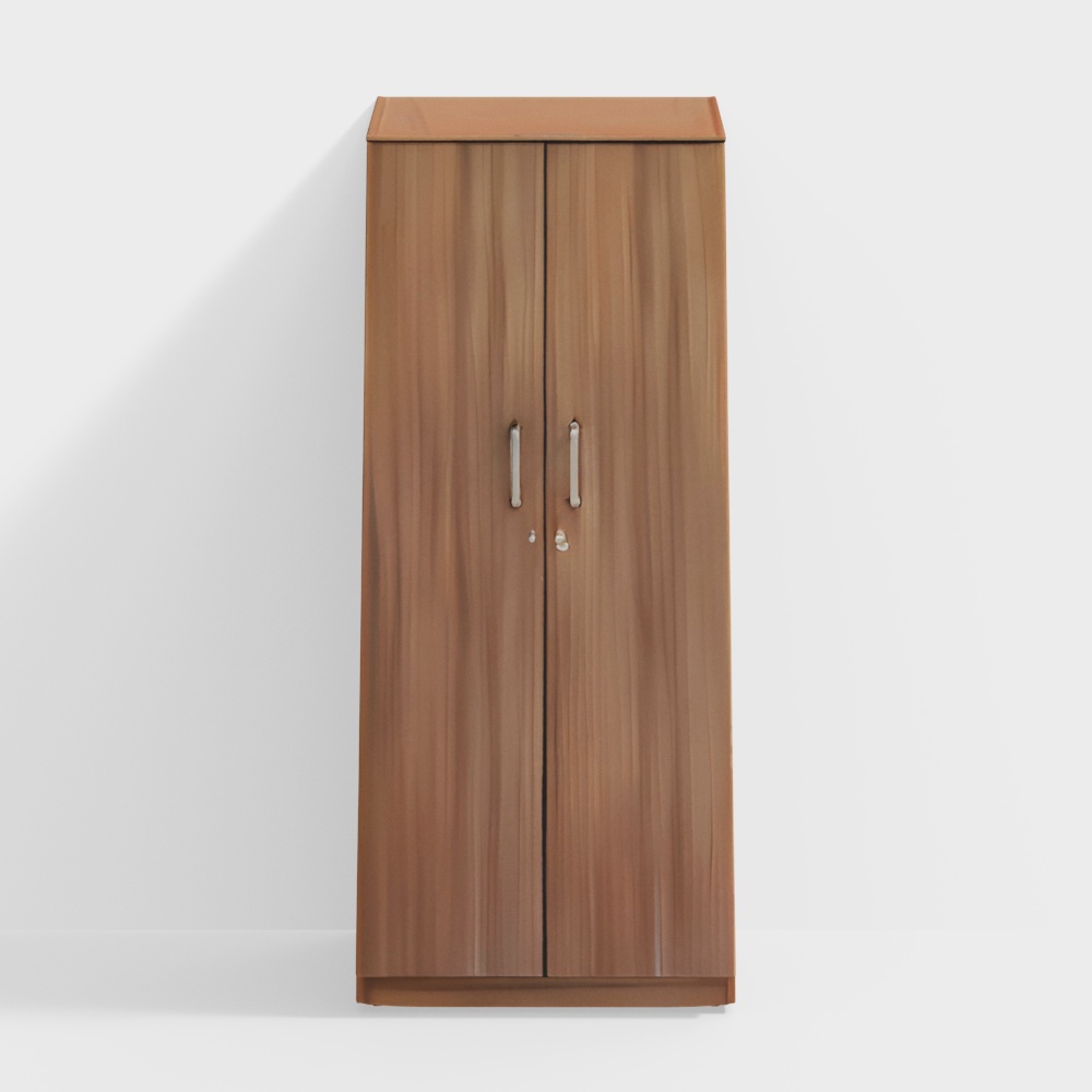 Knox Engineered Wood 2 Door Wardrobe Without Mirror