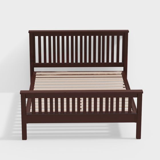 Cozy Retreat 3D Model Bed Frame