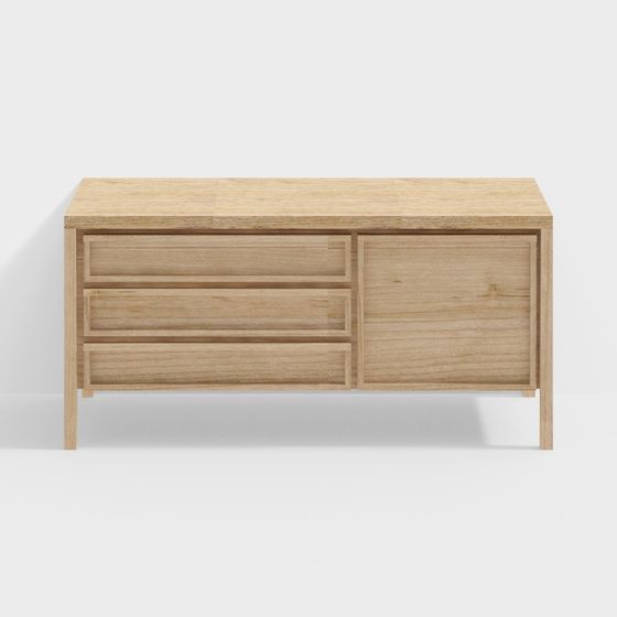 City Window Cabinet 3D model