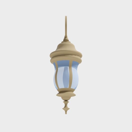 Vintage Pendant Lamp 3D model