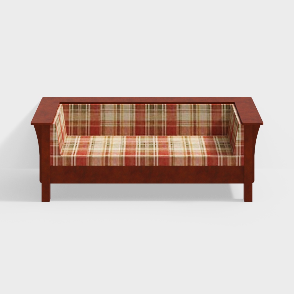 Chinese Style Multi-Person Sofa