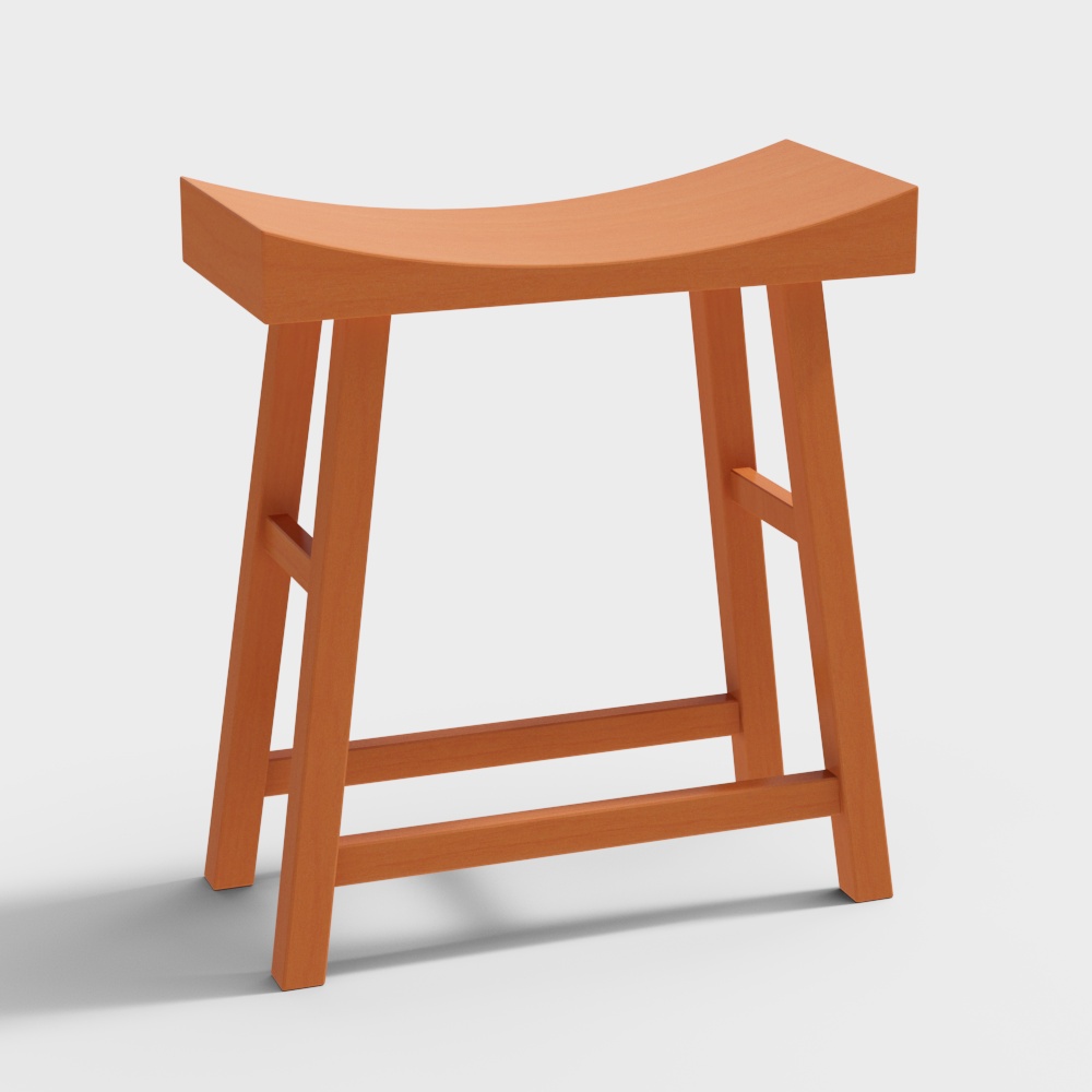 Sgabello in Stile Cinese