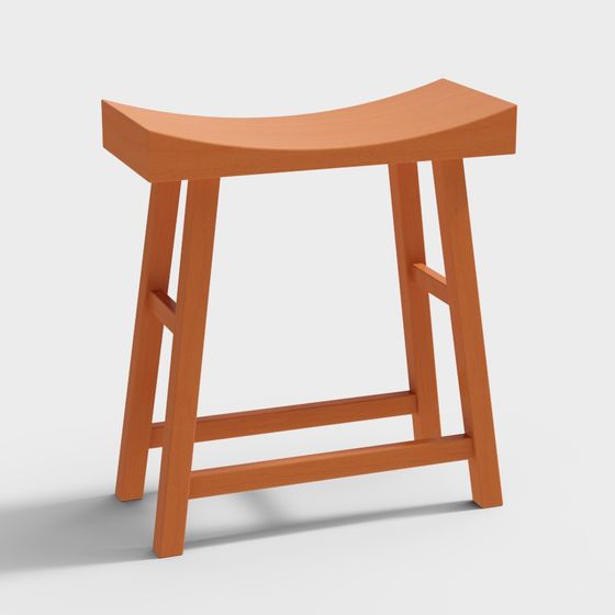 Sgabello in Stile Cinese