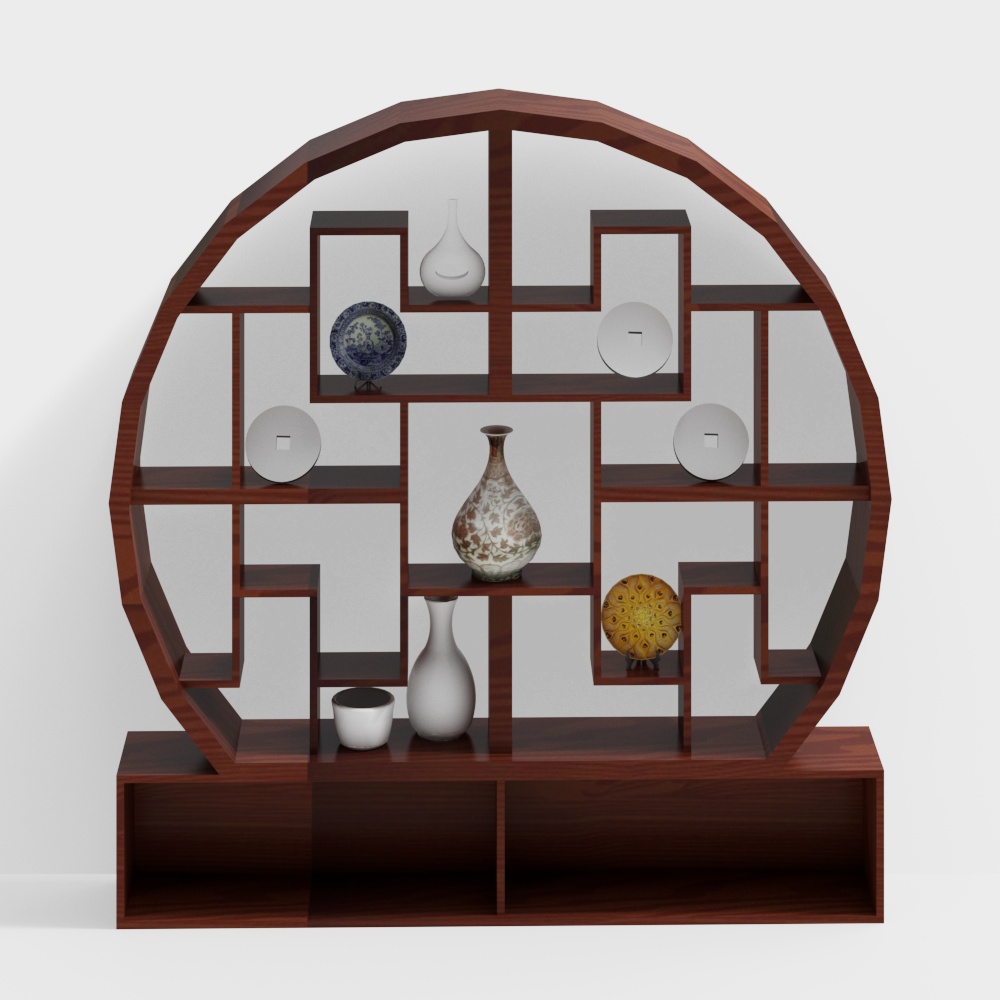 Chinese Style Storage Rack