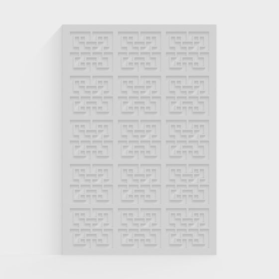 Labyrinth Panel 3D model