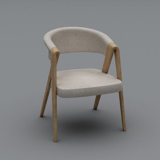 Cozy Chair 3D model for Modern Interiors