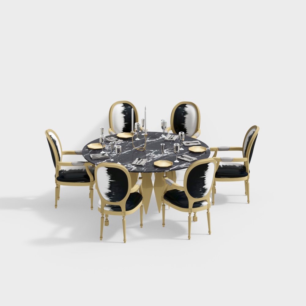 Round Dining Table