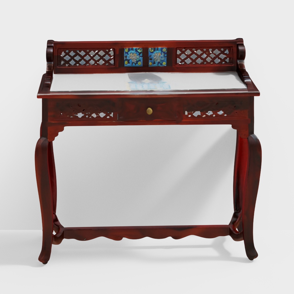 Petunia Sheesham Wood Study Table