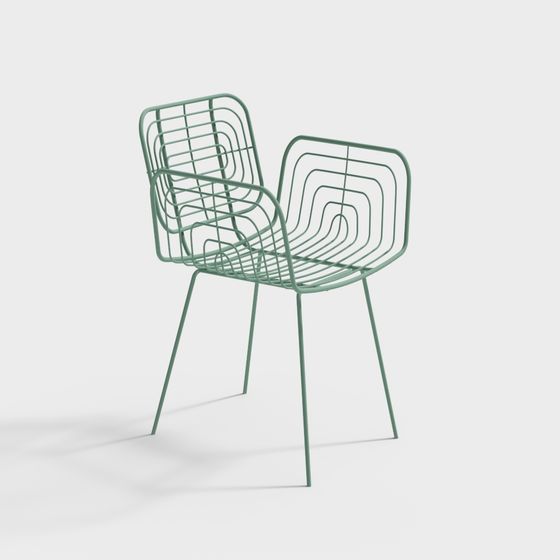 Spiral Chair 3D model