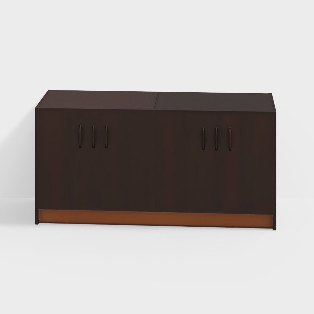 Alex Shoe Rack in Dark Wenge