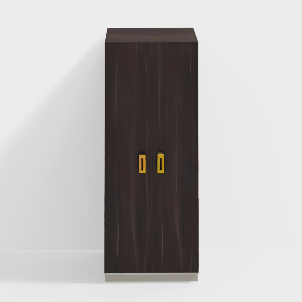 Riga Engineered Wood 2 Door Wardrobe in Matte Lamina