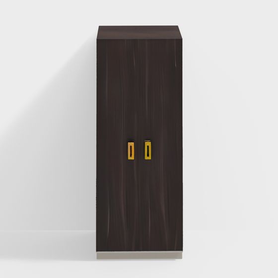 Riga Engineered Wood 2 Door Wardrobe in Matte Lami