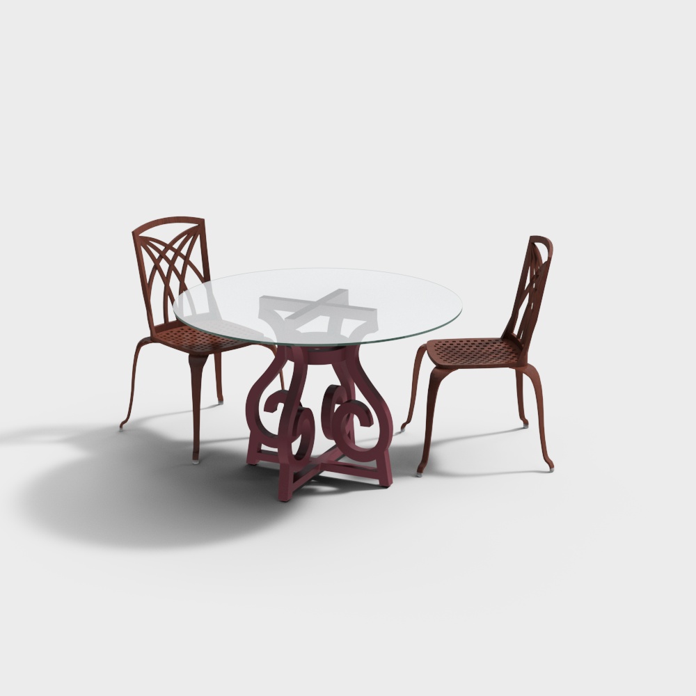 レジャーテーブルと椅子のセット