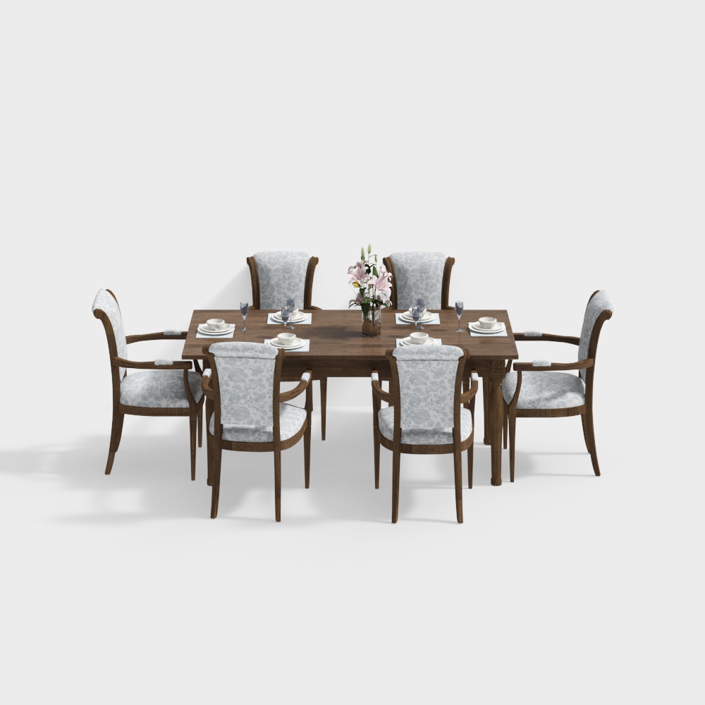 American Dining Table Set