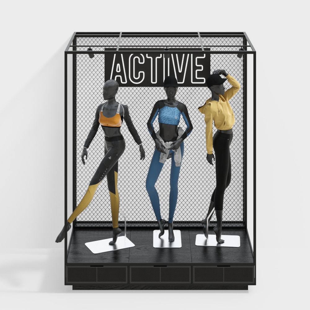 Modern Sports Model Showcase