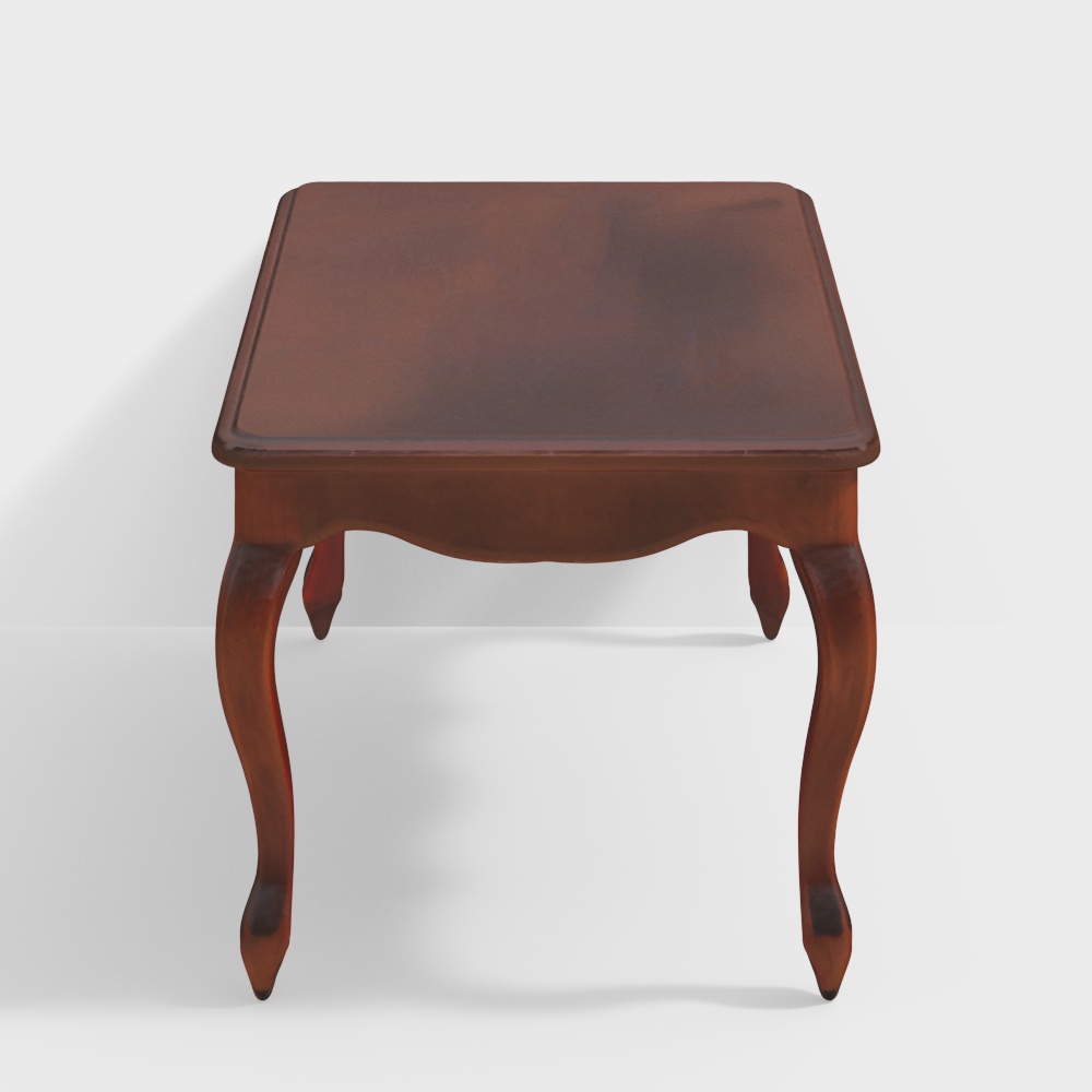 Brown Wood Side Table