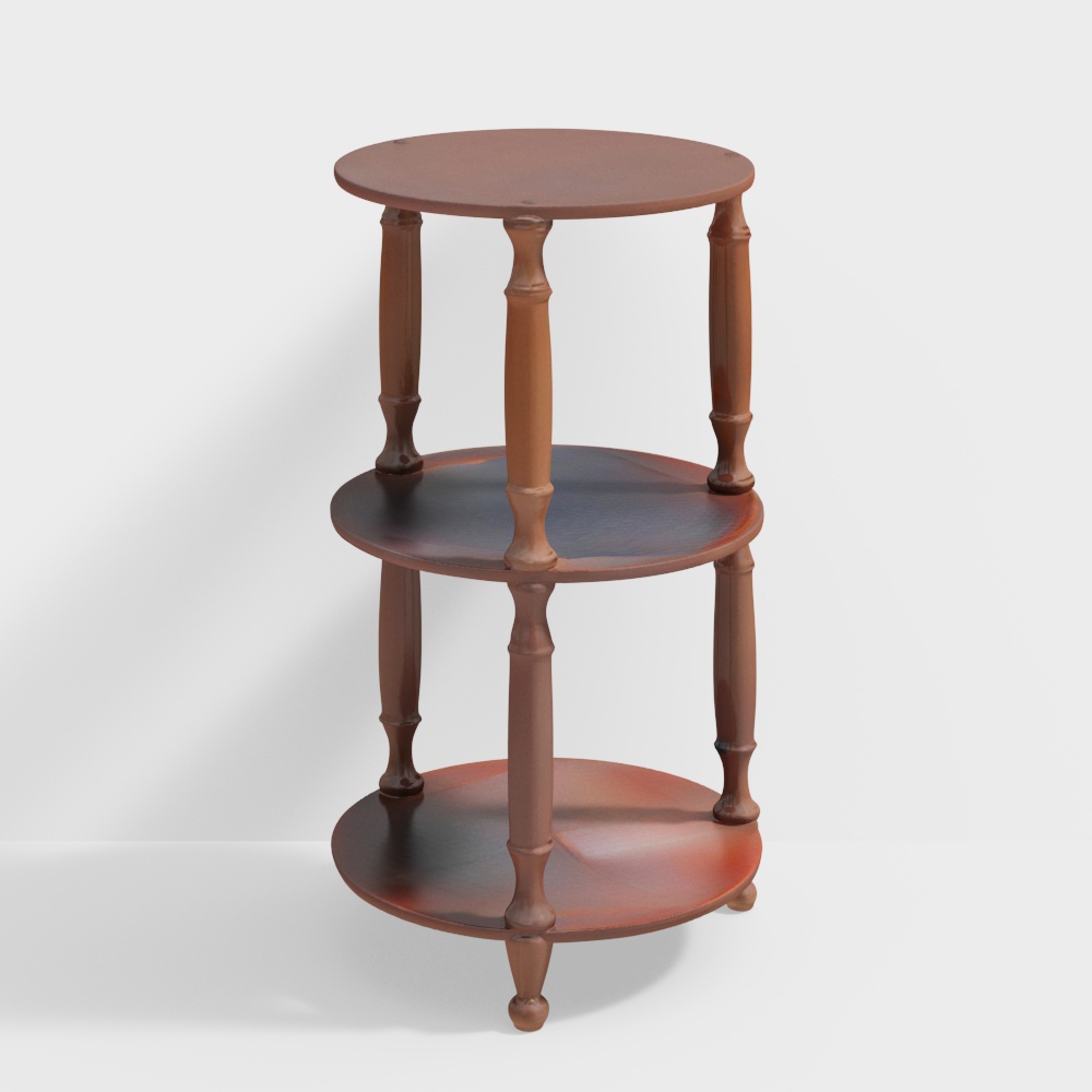 광택 색상의 라그나로크 엔지니어드 우드 책장