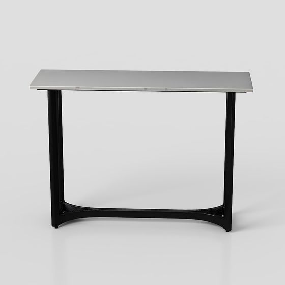 Modern Urban Corner Side Table 3D model