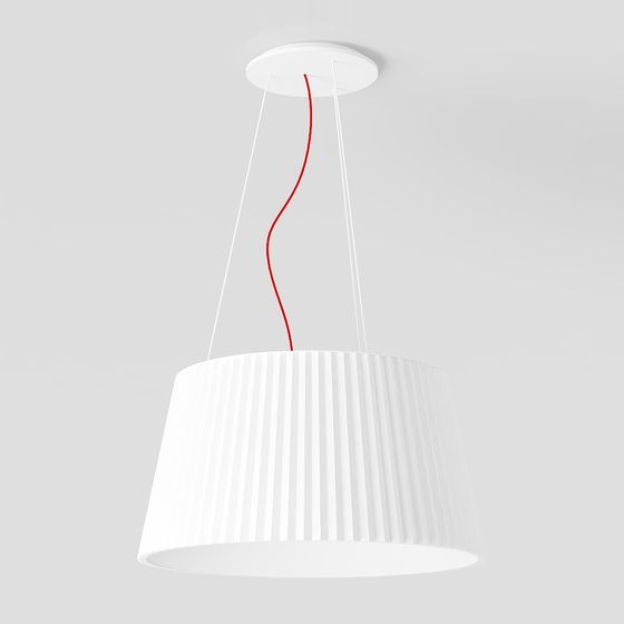 Stylish Low-Poly Pendant Light 3D model