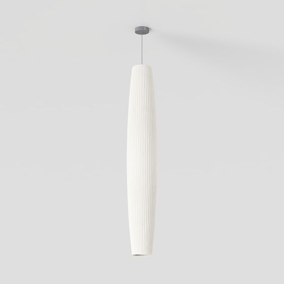 Streamlined Chandelier 3D model for Modern Spaces