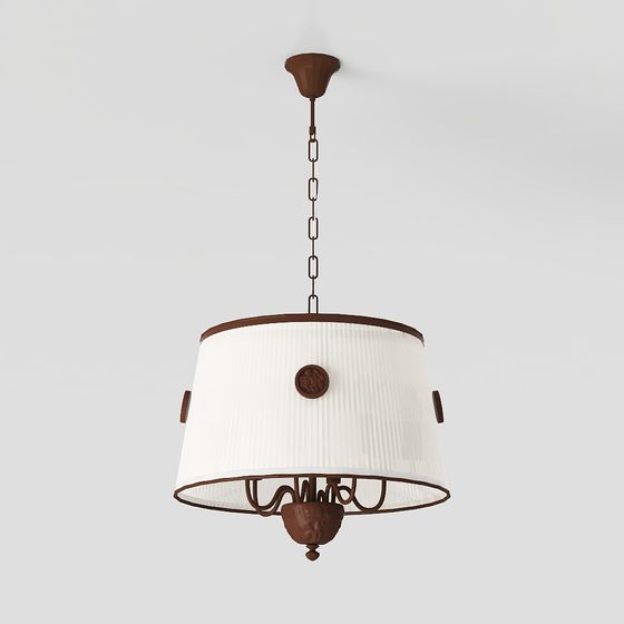 Charming Vintage Chandelier 3D model for Modern Interiors
