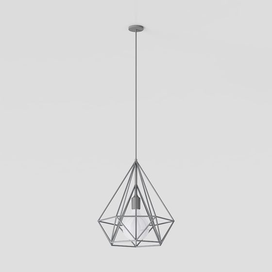 Geometric Pendant Lamp 3D model