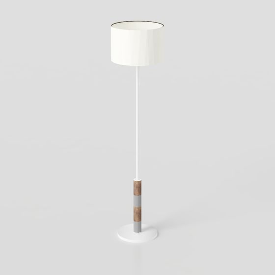 Stylish 3D Lamp Model for Contemporary Spaces