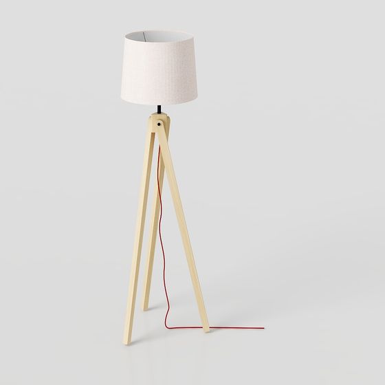 Modern Minimalist 3D Lamp Model