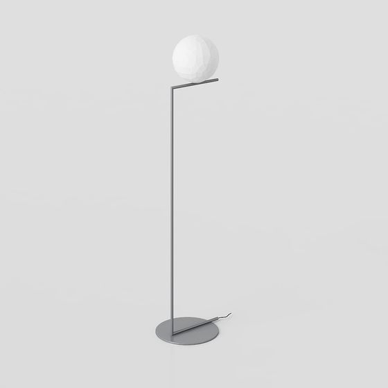 Minimalist Low-Polygon 3D Lamp Model