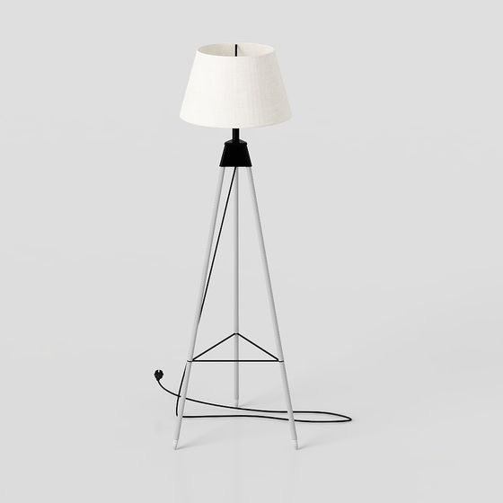 Tripod Floor Lamp 3D model