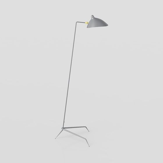 Modern Minimalist 3D Model Lamp Design