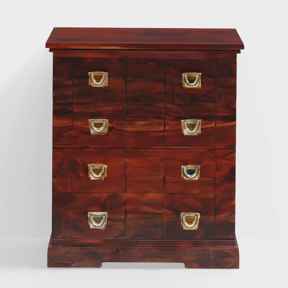 Hasti Sheesham Wood Chest of Drawers in Scratch Resistant