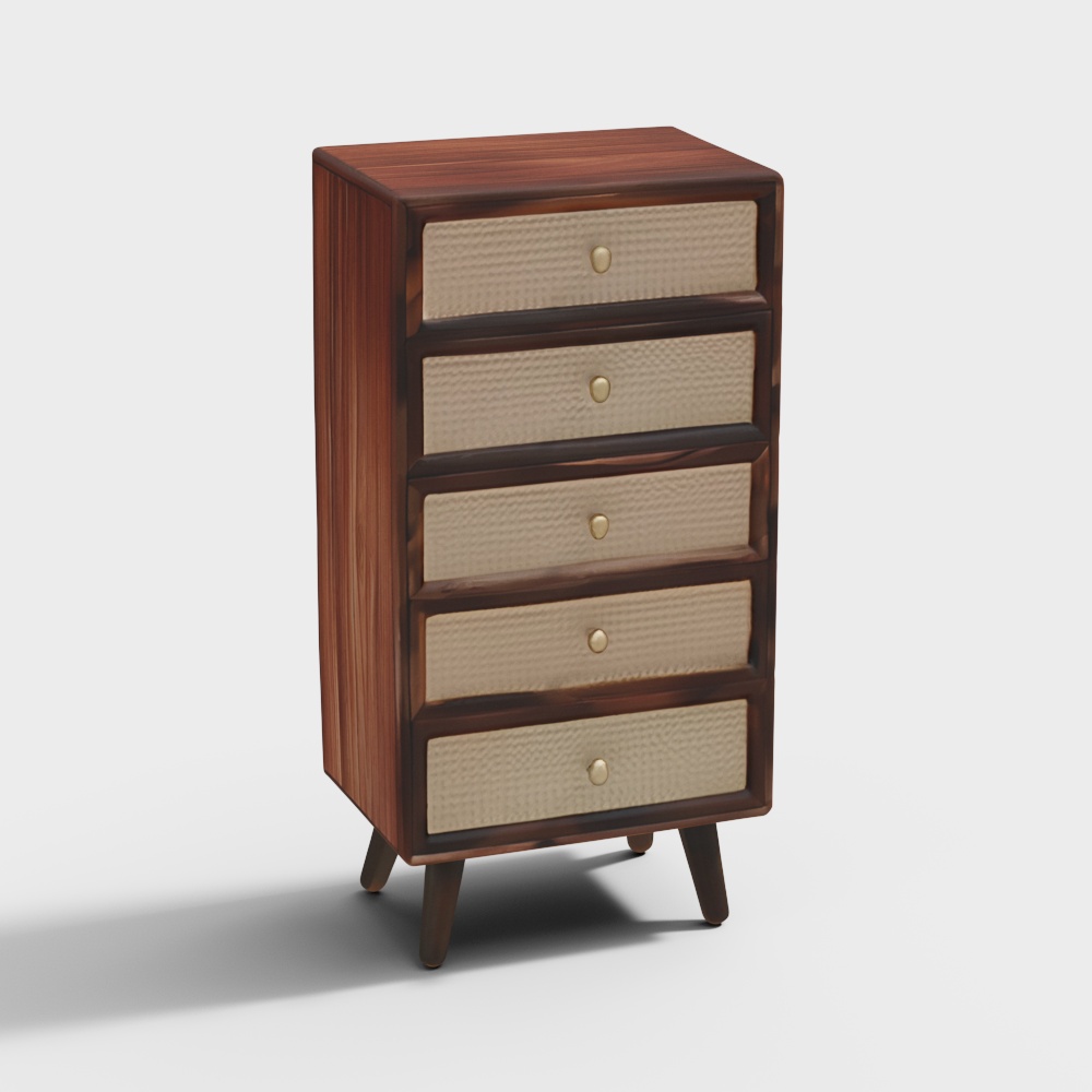 Glasgow Sheesham Wood Chest of Drawers in Provincial