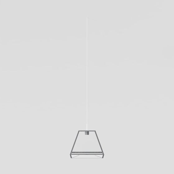 Contemporary Hanging Light Fixture 3D model