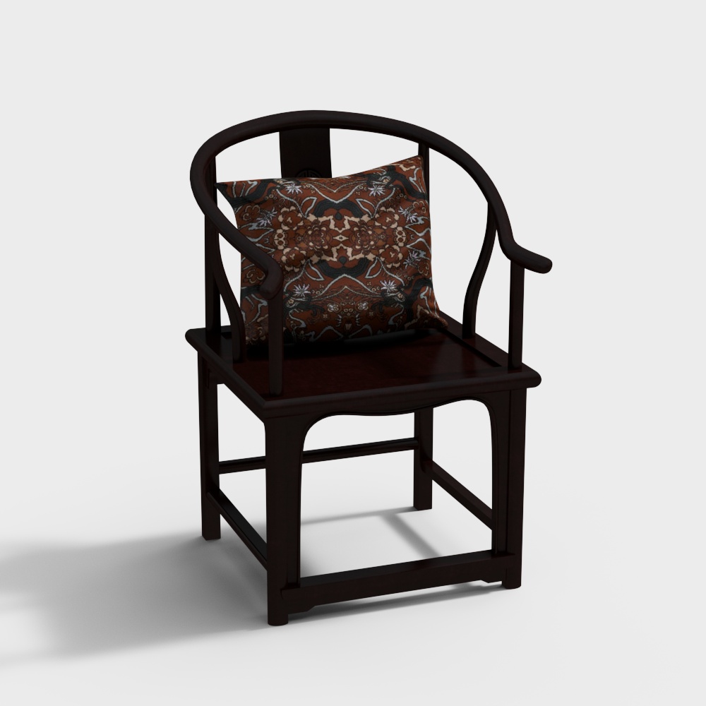 Chinese Style Round Chair