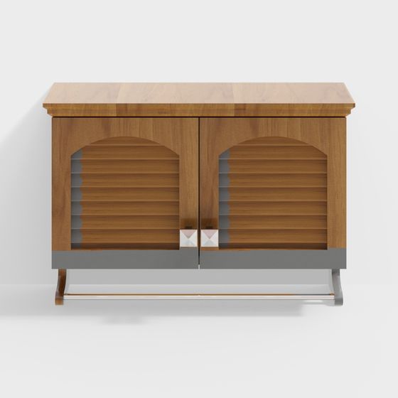 American-Style Bathroom Side Cabinet