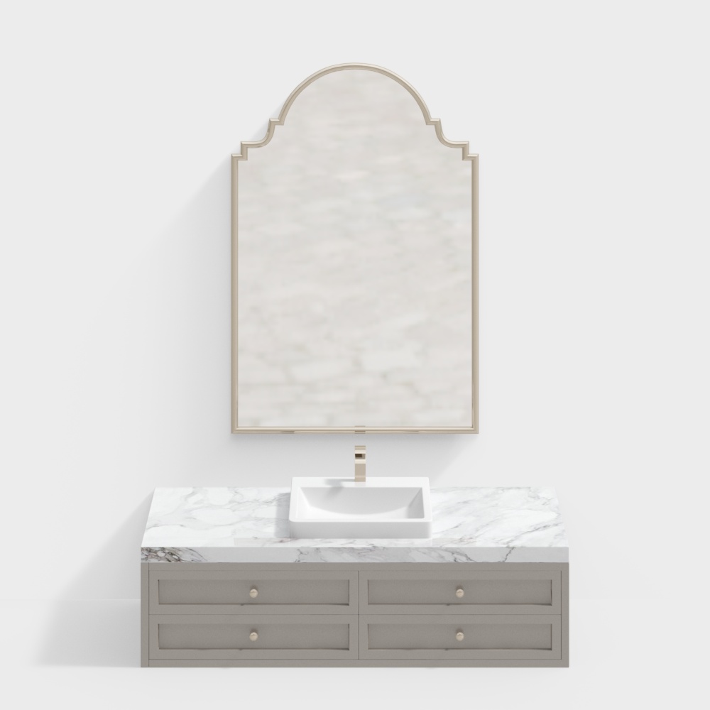 アメリカンスタイル浴室キャビネット