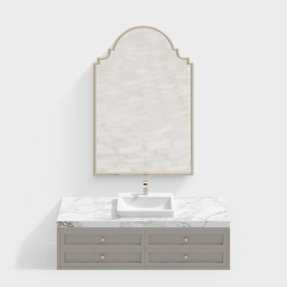 アメリカンスタイル浴室キャビネット