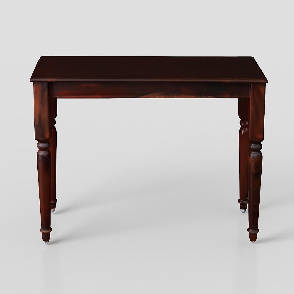 Sheraton Sheesham Wood Console Table in Provincial Finish