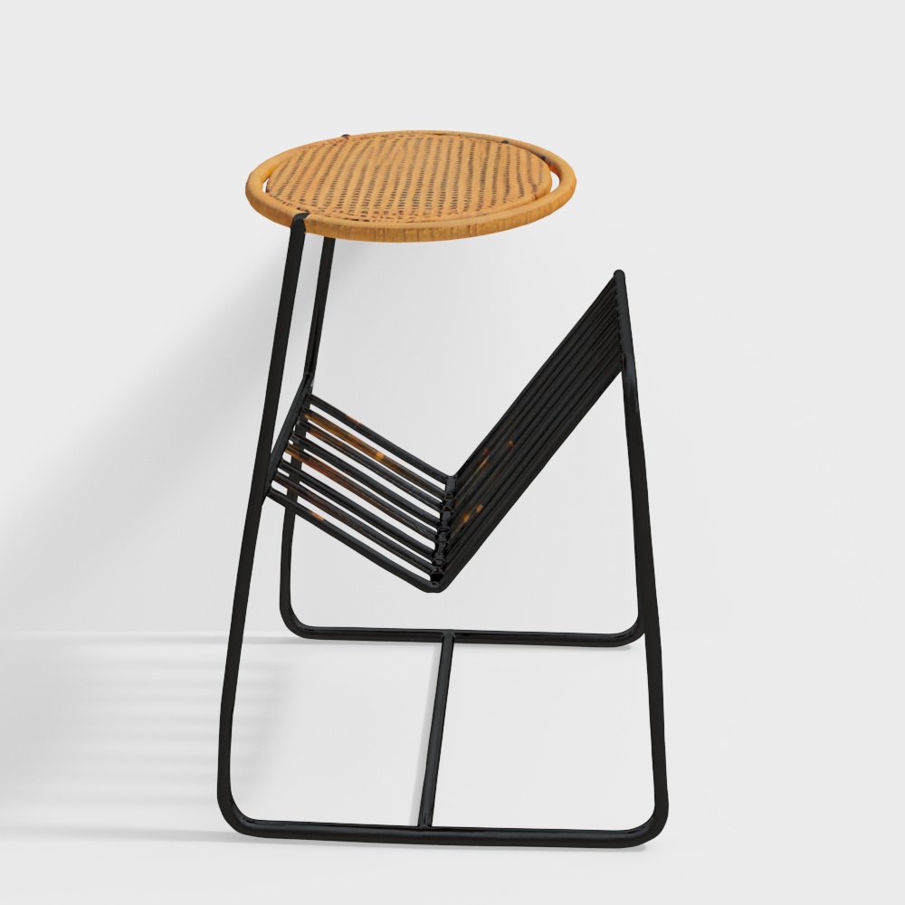 Valencia Metal End Tables in Black Color