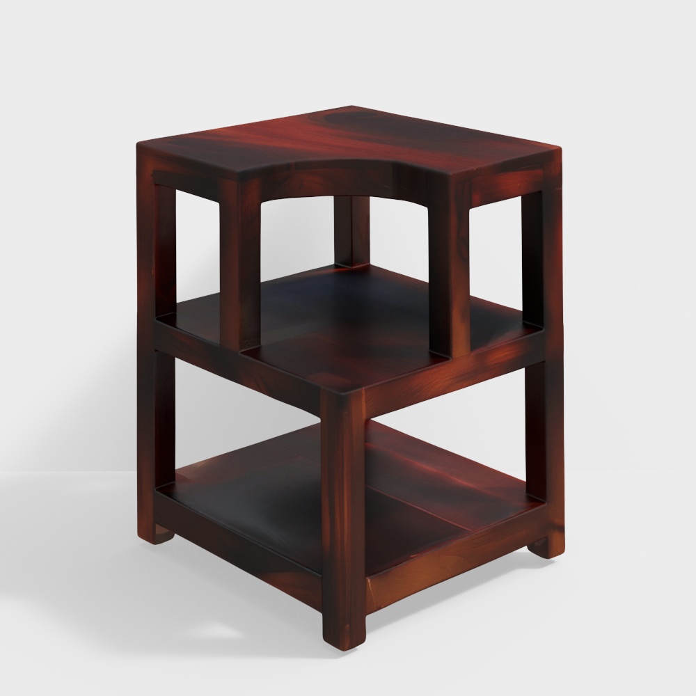 Allen End Table in Walnut Finish