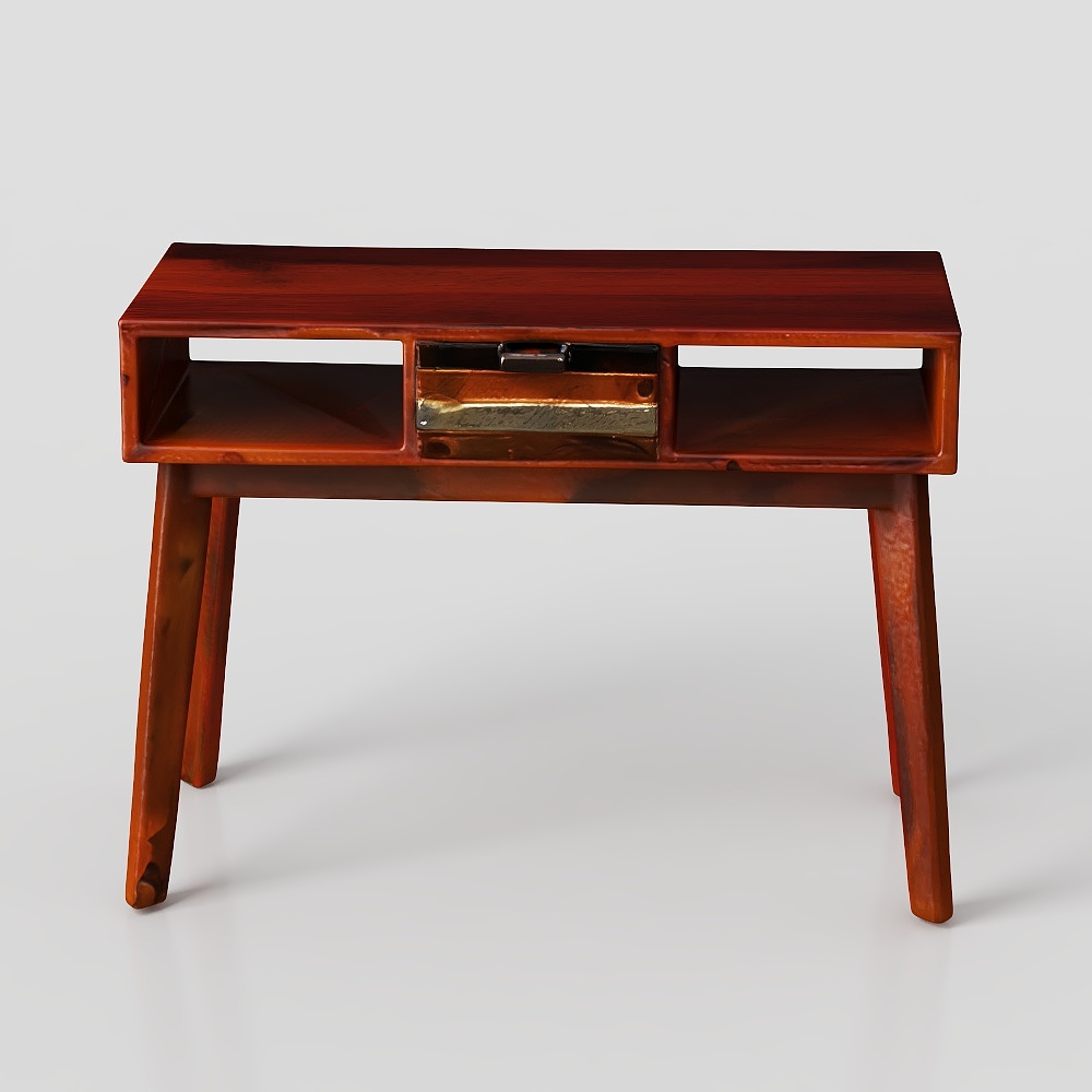 Dassel Sheesham Wood Console Table in Scratch Resistant