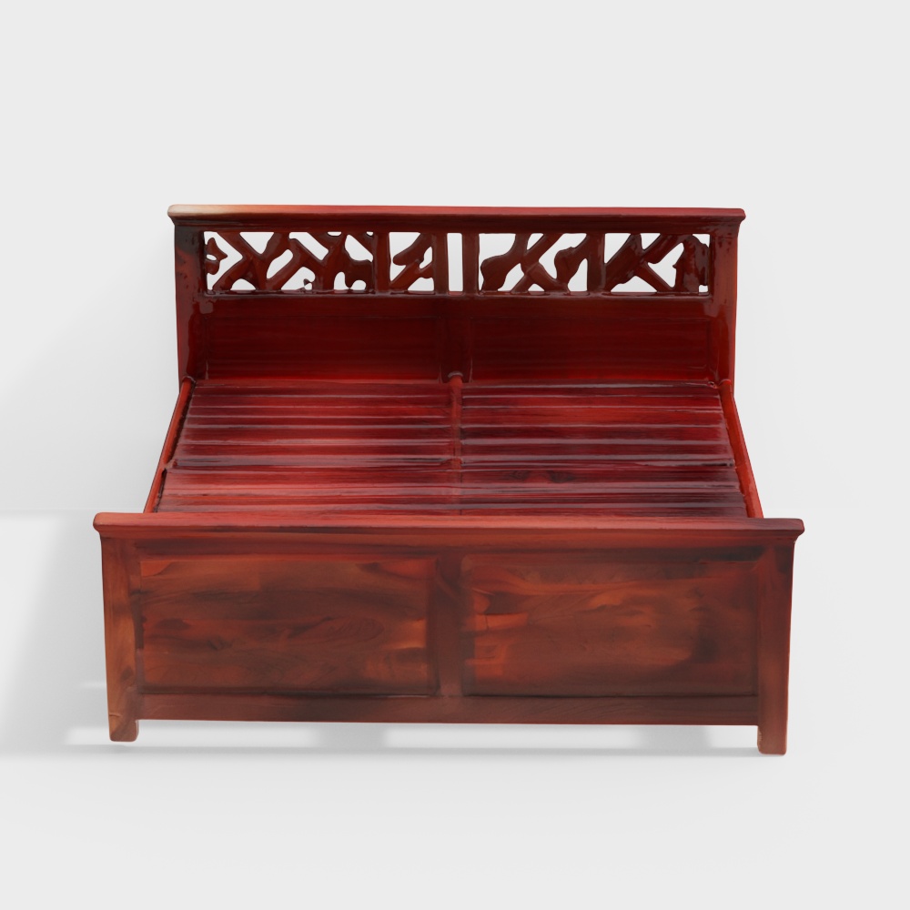 Crisscross Queen Bed